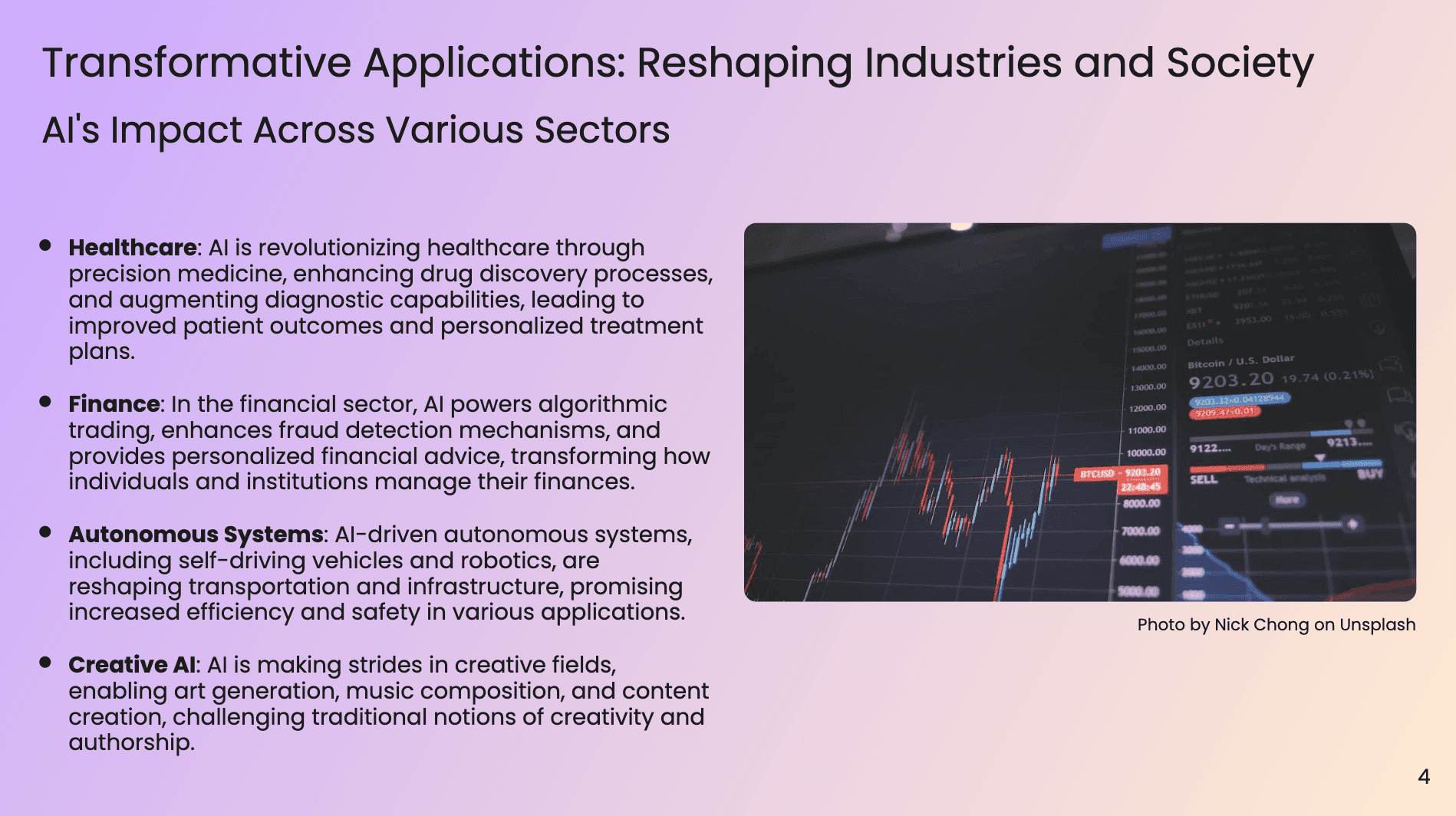 Transformative Applications: Reshaping Industries and Society